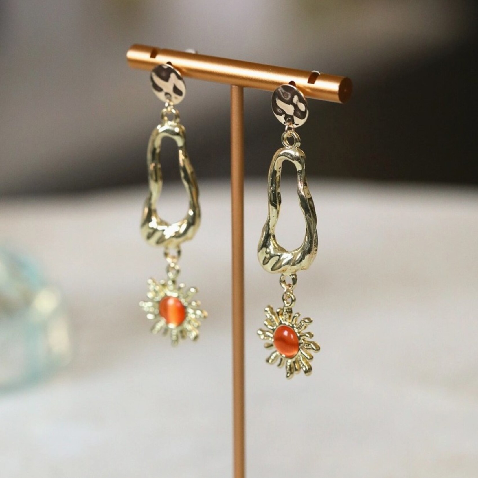 *Sunbeam Earrings · Gold