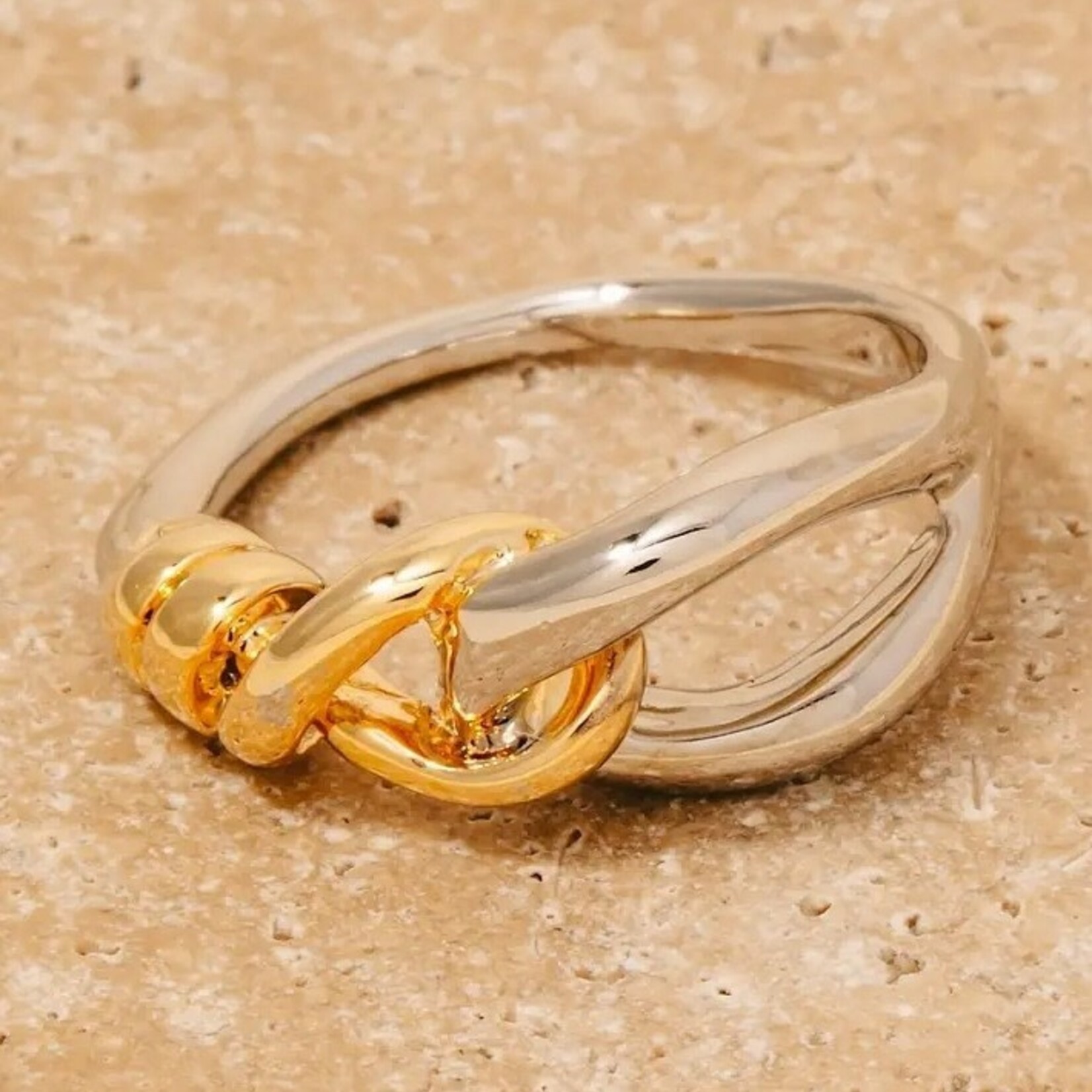 Knot Band Ring · Gold & Silver
