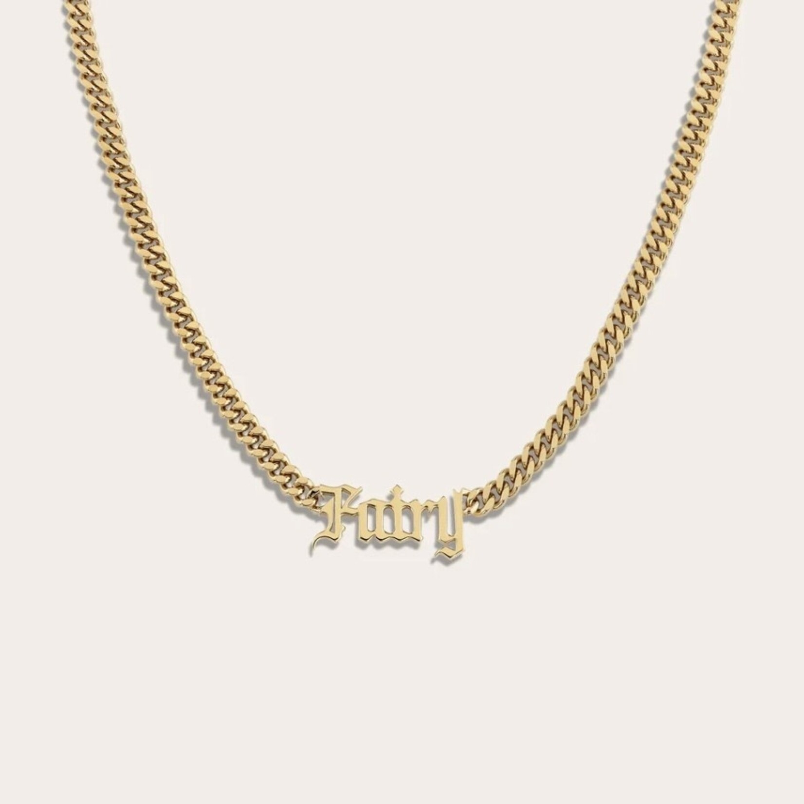 Fairy Cuban Necklace ·