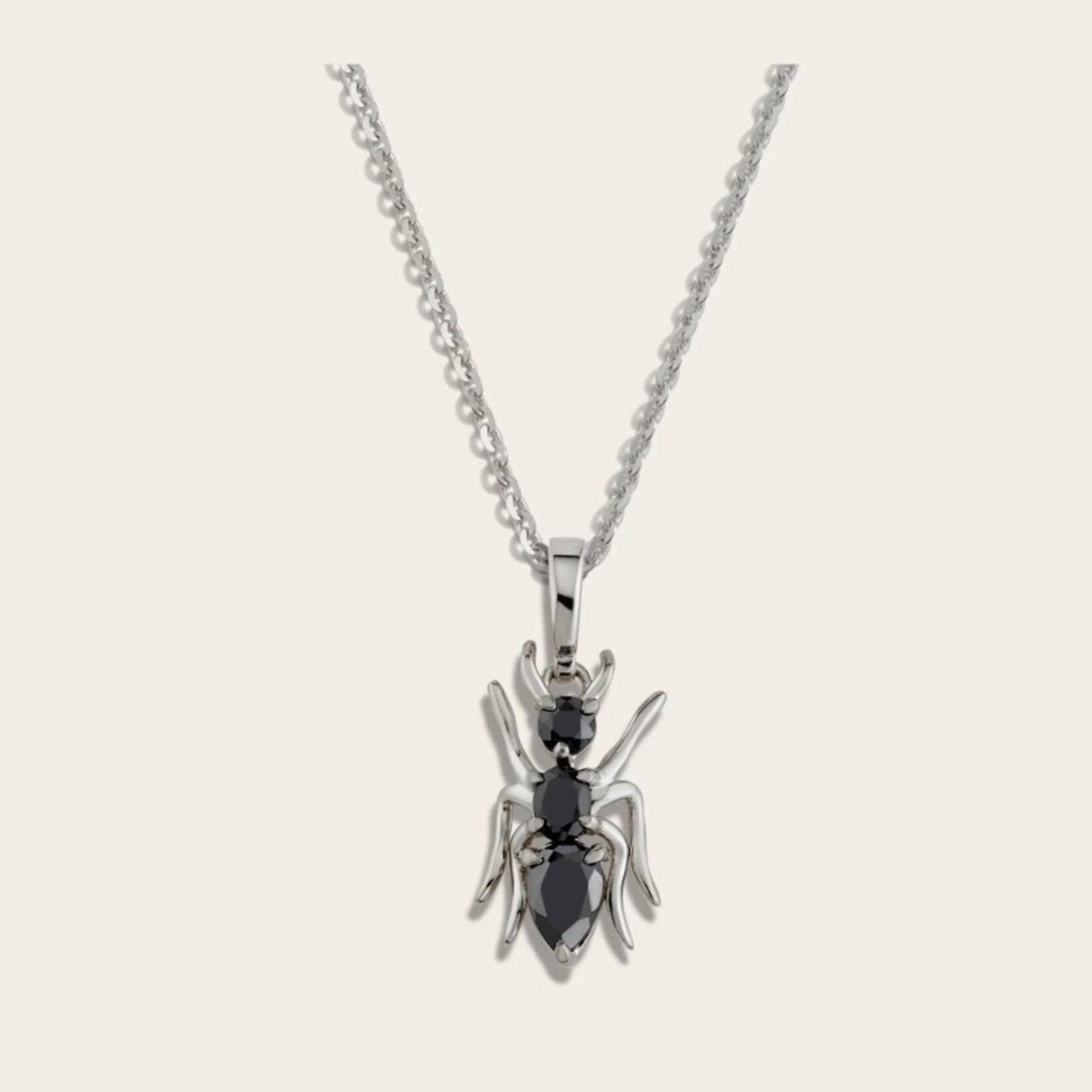 Hematite Ant Necklace ·