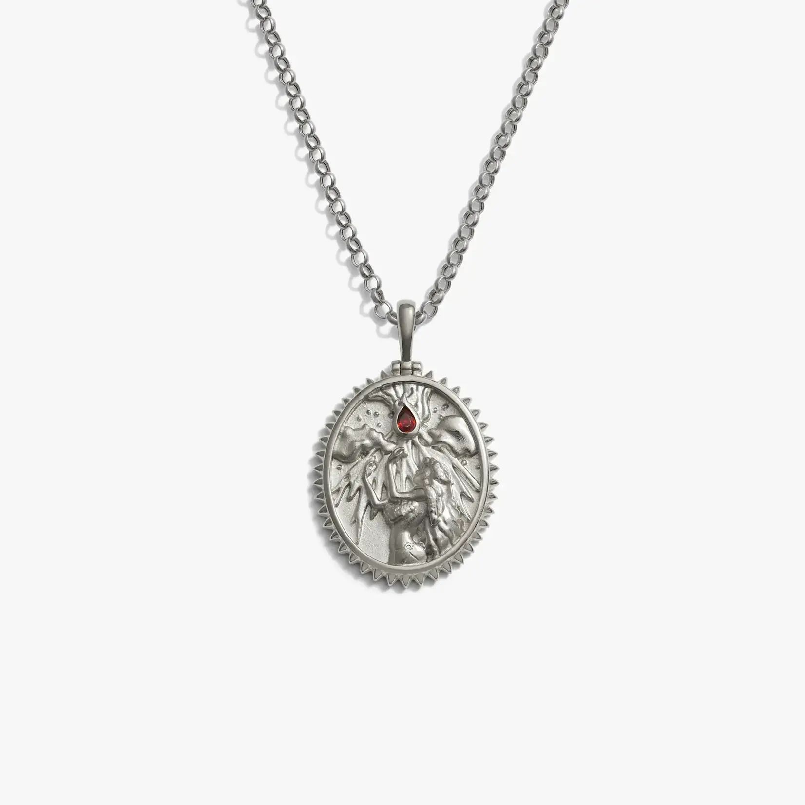 *Pele 16-18" Box Chain Necklace · Sterling Silver