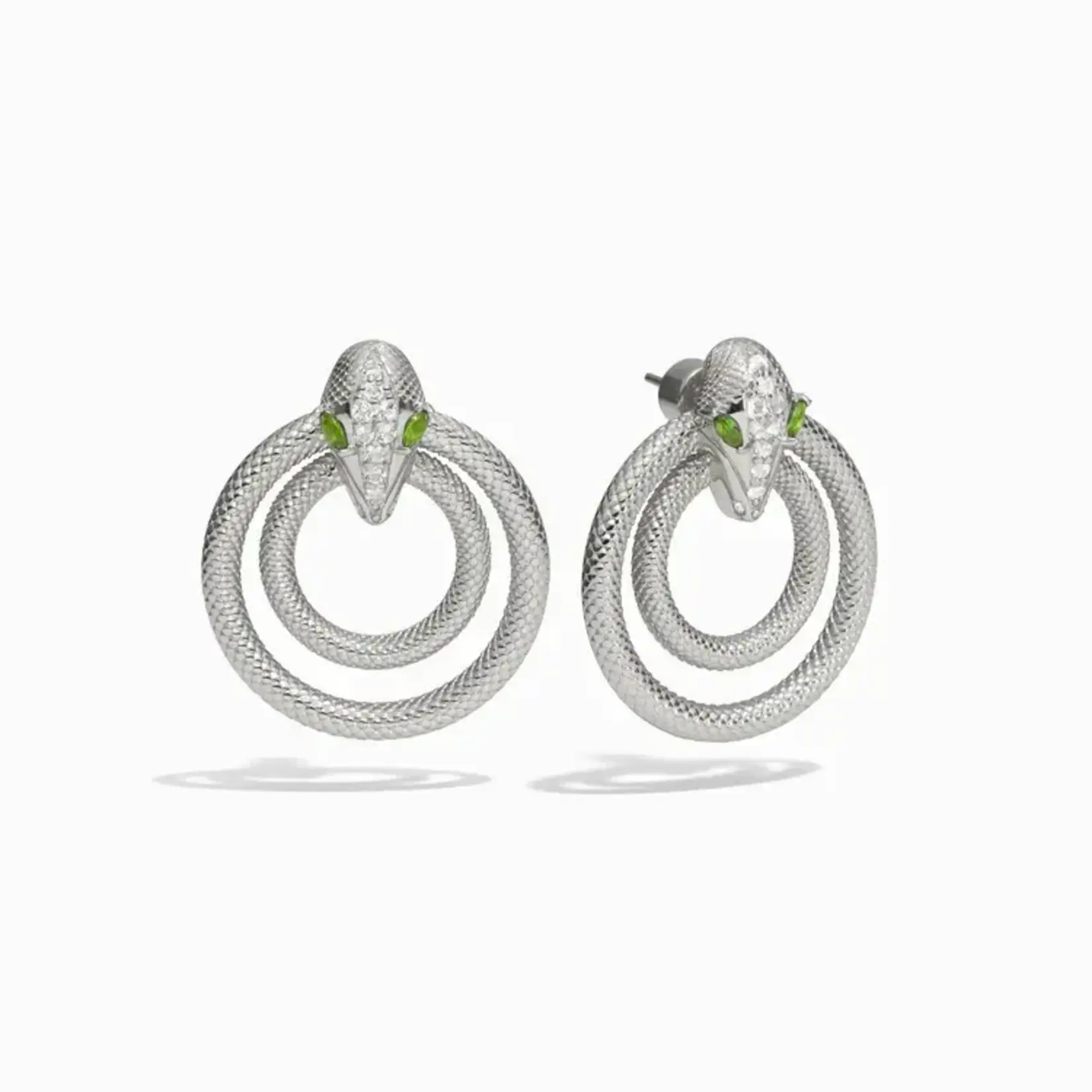 *Snake Doorknocker Earrings · Sterling Silver