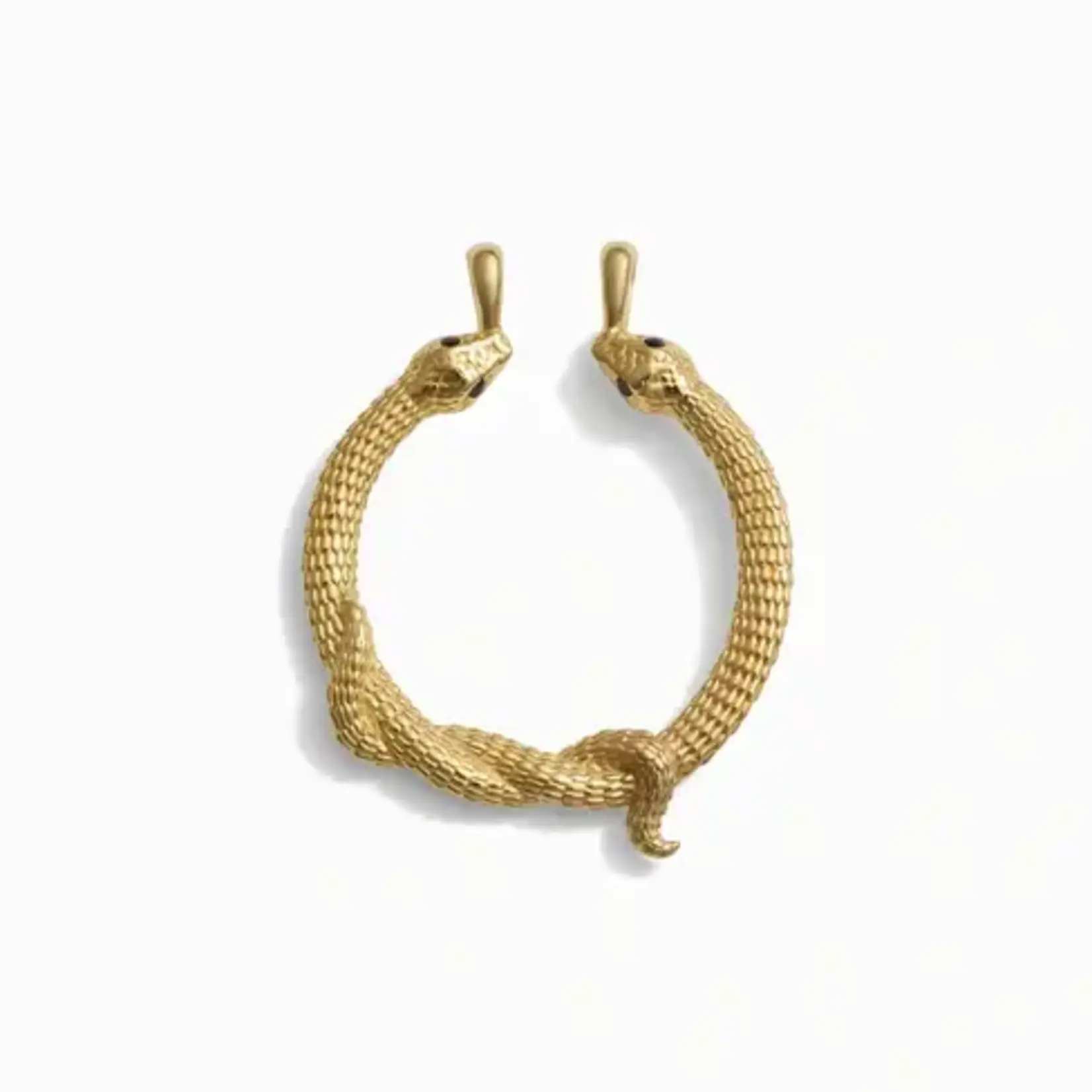 *Snake Goddess Halo · 14K Gold Vermeil