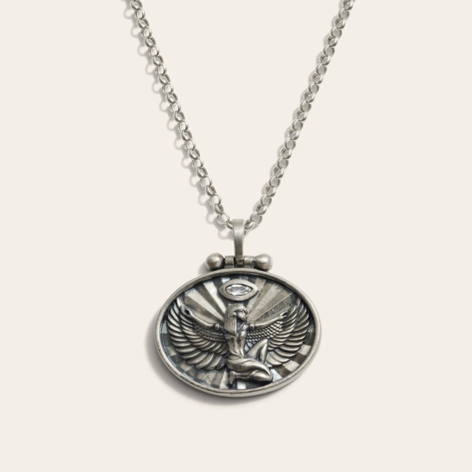 *Special Edition Isis 16-18" Box Chain Necklace · Sterling Silver