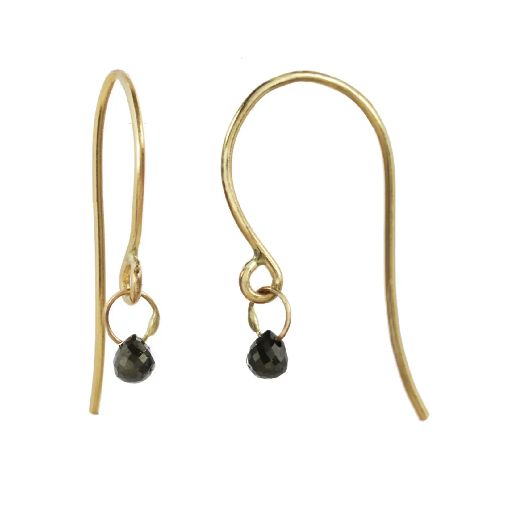 Tiny Constellation Drop Dangles  · 14K Gold