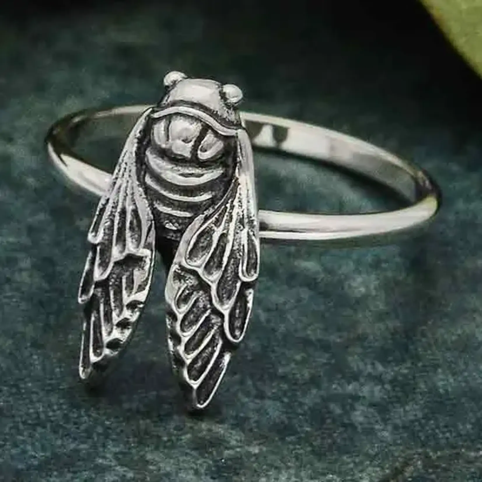 Cicada Ring · Silver ·