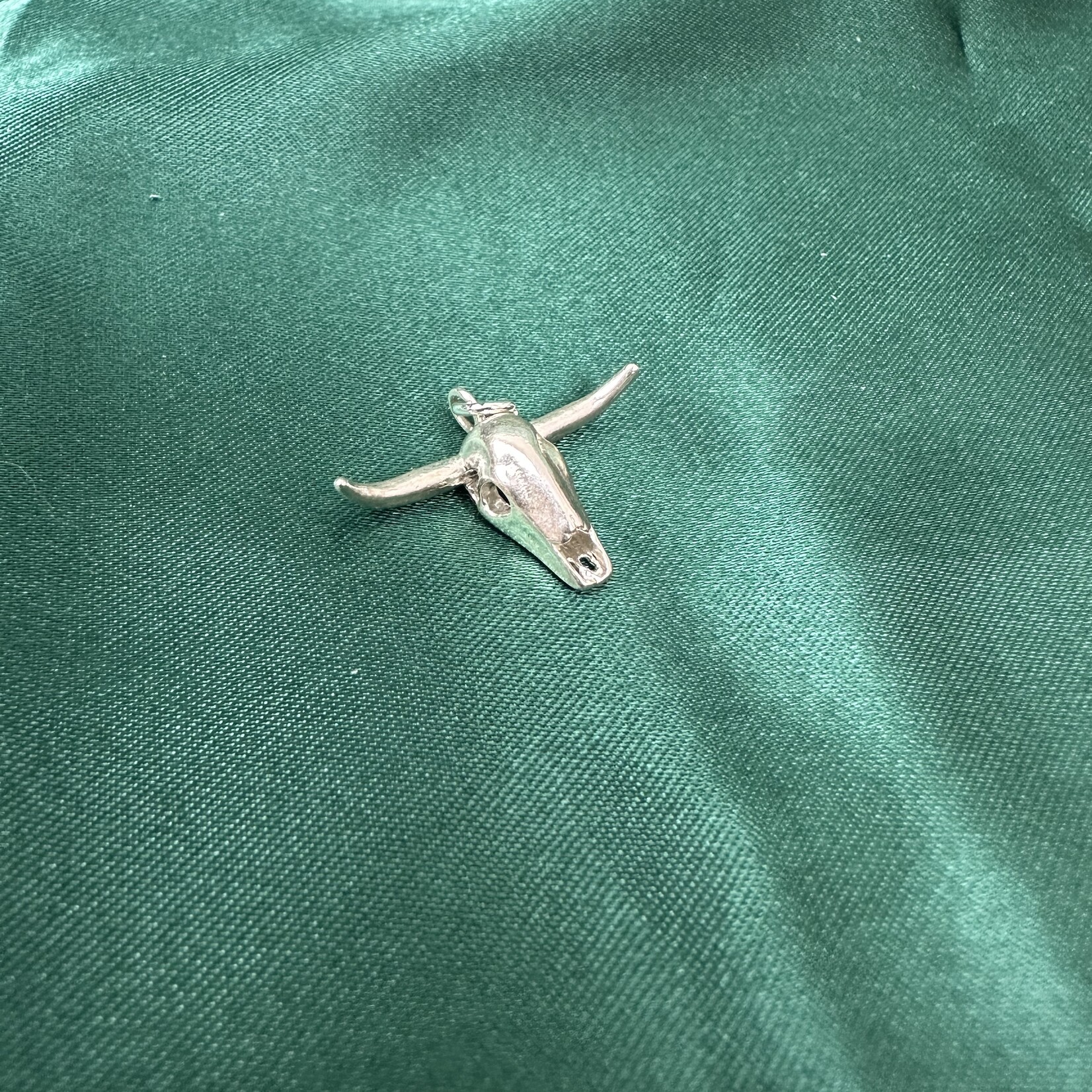 Charmed! Buffalo Skull Charm · Sterling Silver