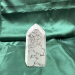 White Howlite Standing Point #2 | 95 MM