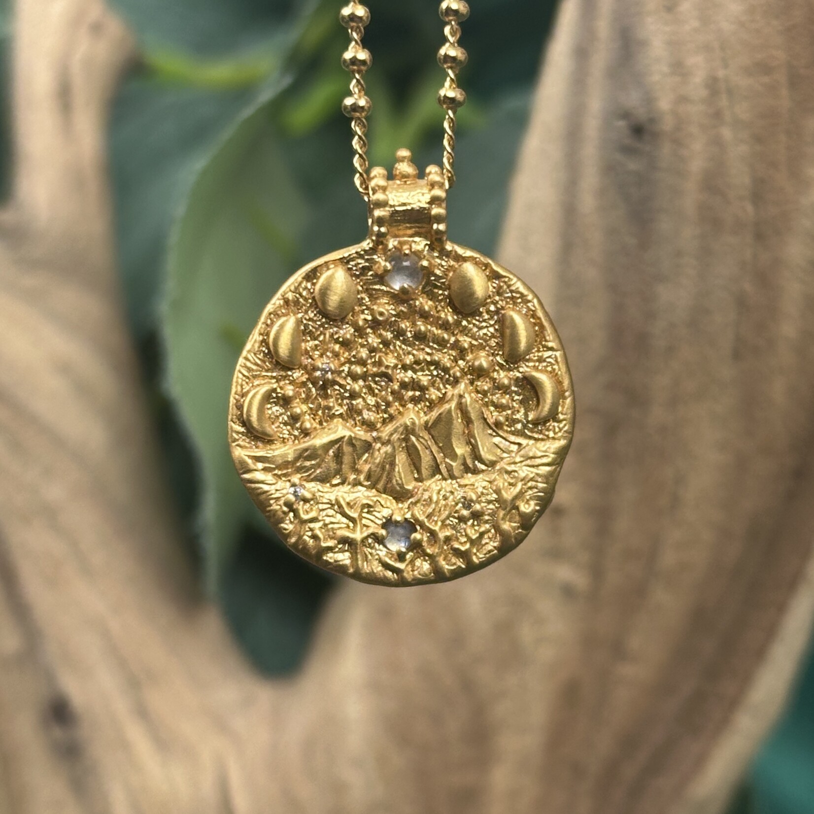 I Am Whole Necklace · All Moon Phases