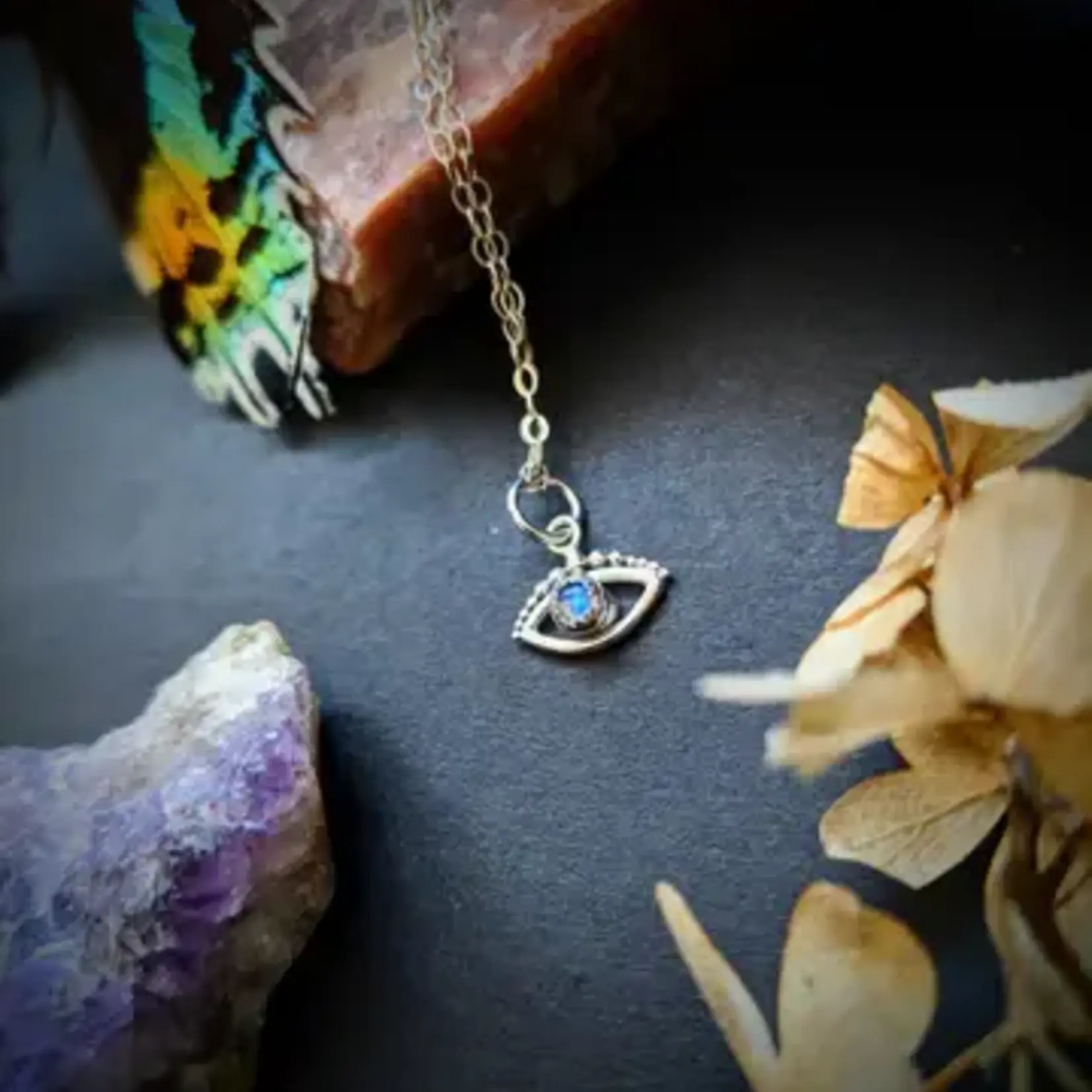 Protection Eye Necklace · Silver