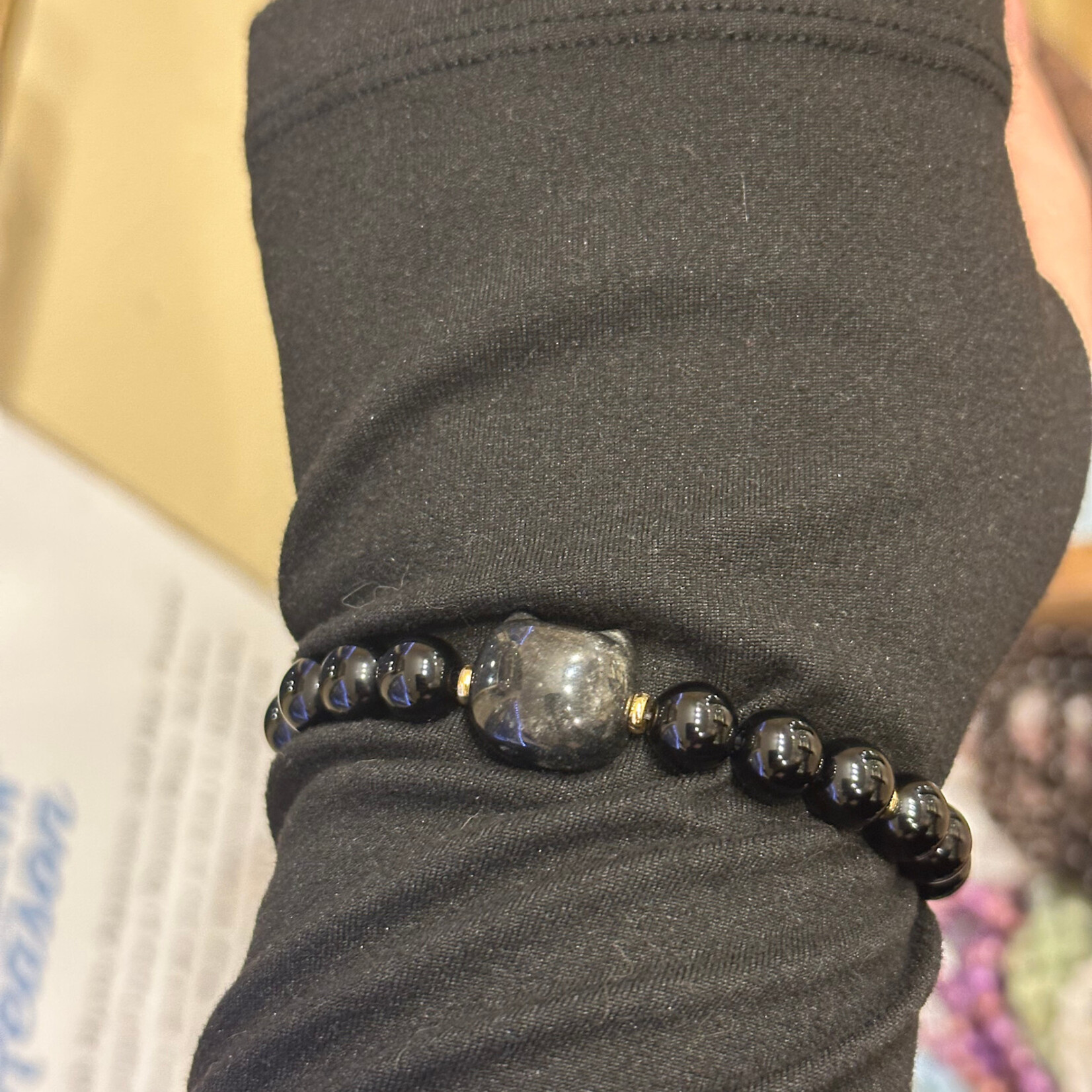 Cat Crystal Bracelet | 7-8mm |