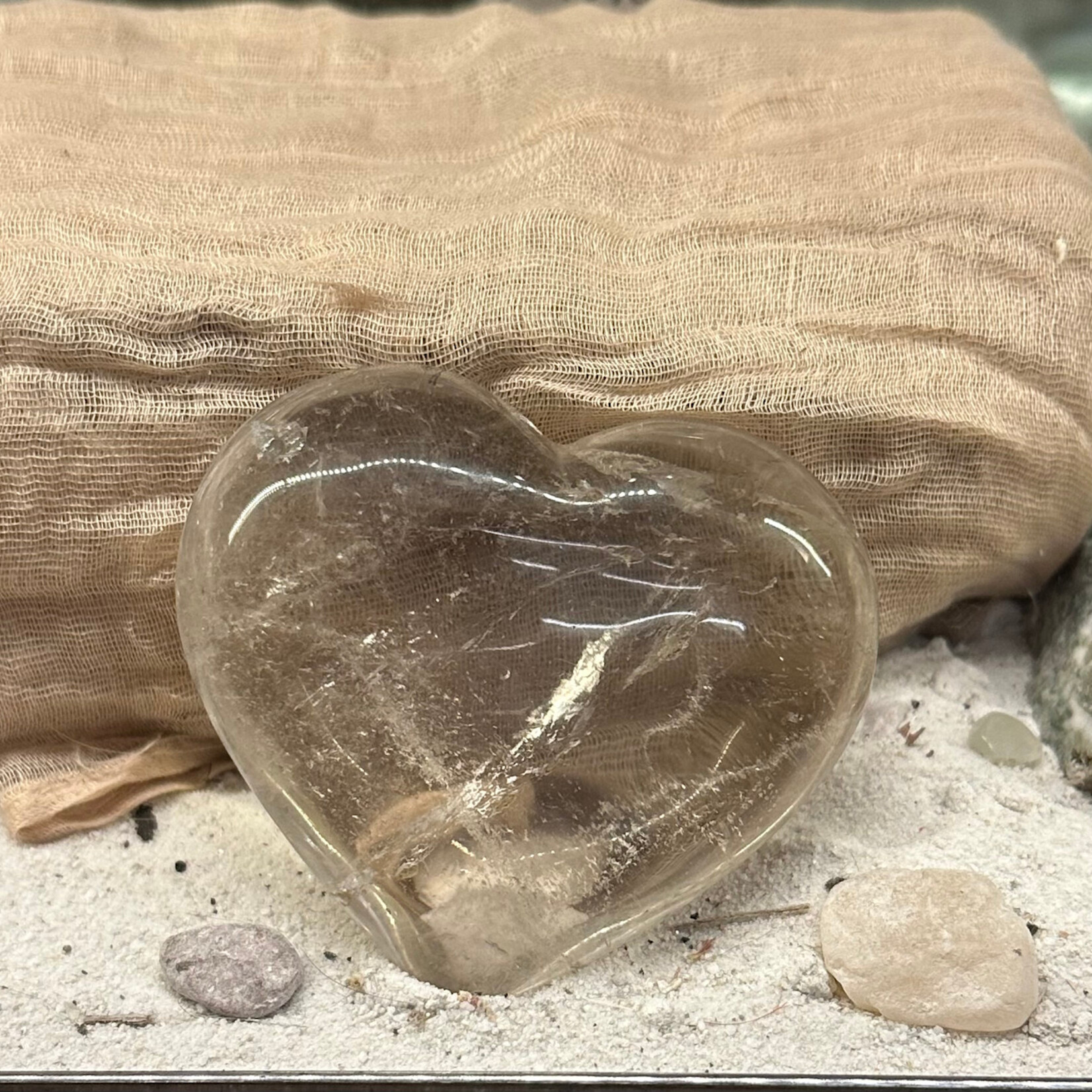 Smoky Quartz | Heart | 55-75mm