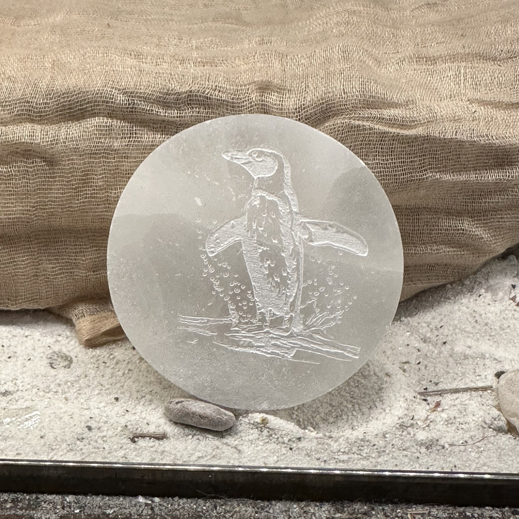 F4R Selenite Disc | 60 -70mm |