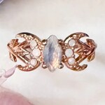 The Fairy Witch Ring with Simulated Opal · 14K Gold Plating · 9