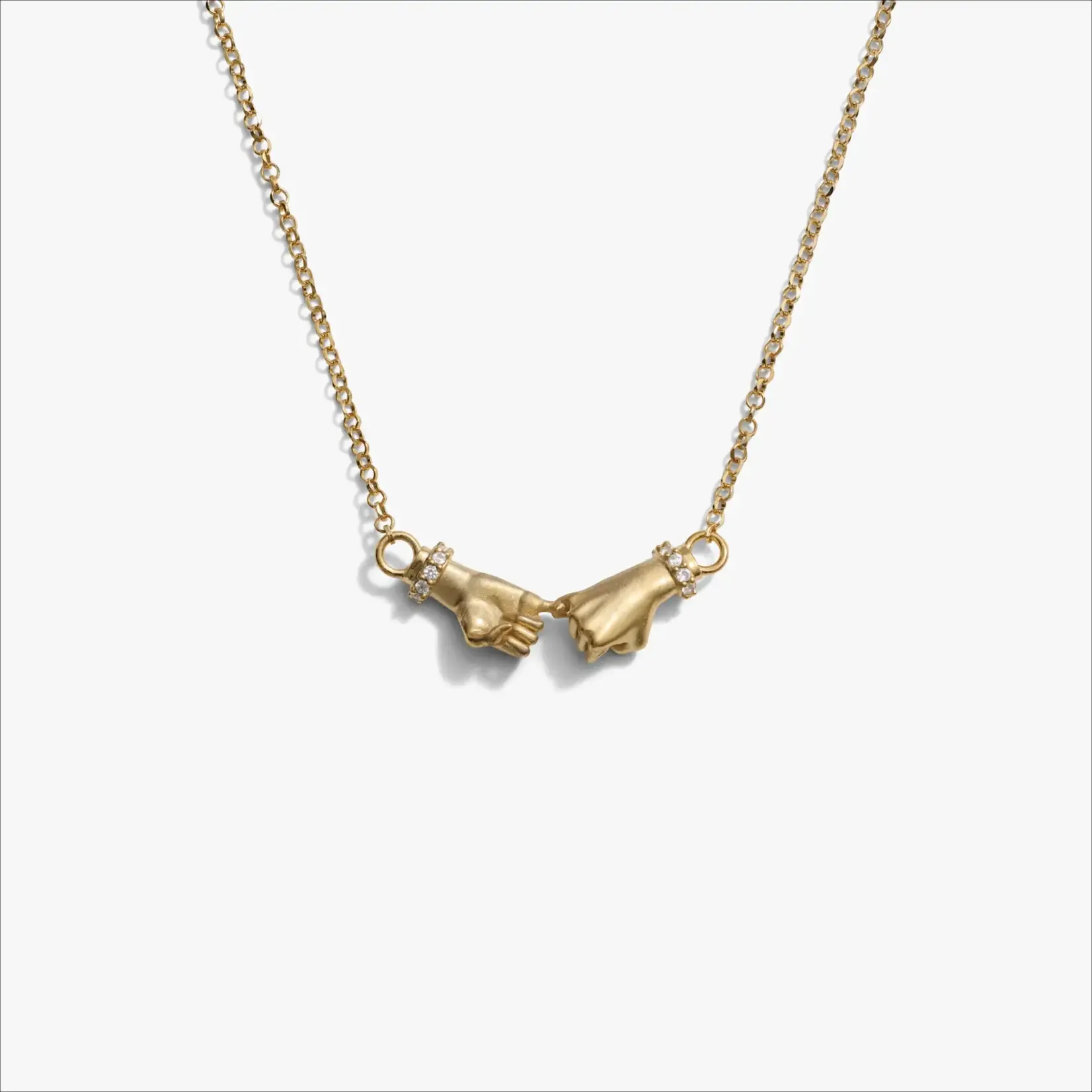 Pinky Promise Necklace · 14K Gold Vermeil