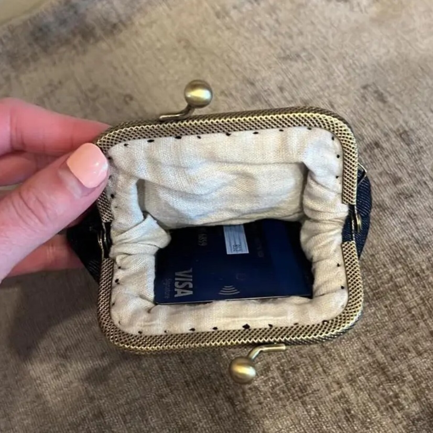 Quince Fables Fox Embroidered Coin Purse