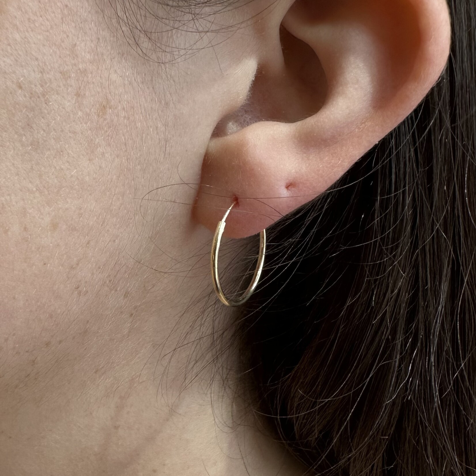 Hoop Earrings | 14K Yellow Gold | Estate