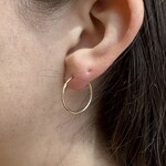 Hoop Earrings | 14K Yellow Gold | Estate