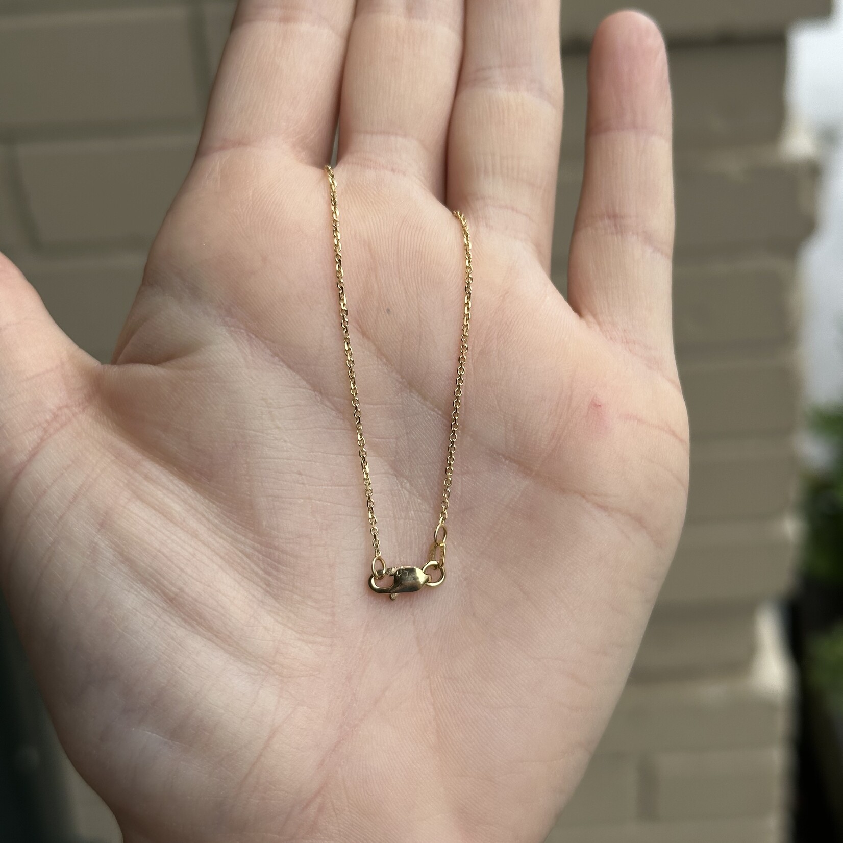 Cable Chain | 14K Yellow Gold | 20" | Estate