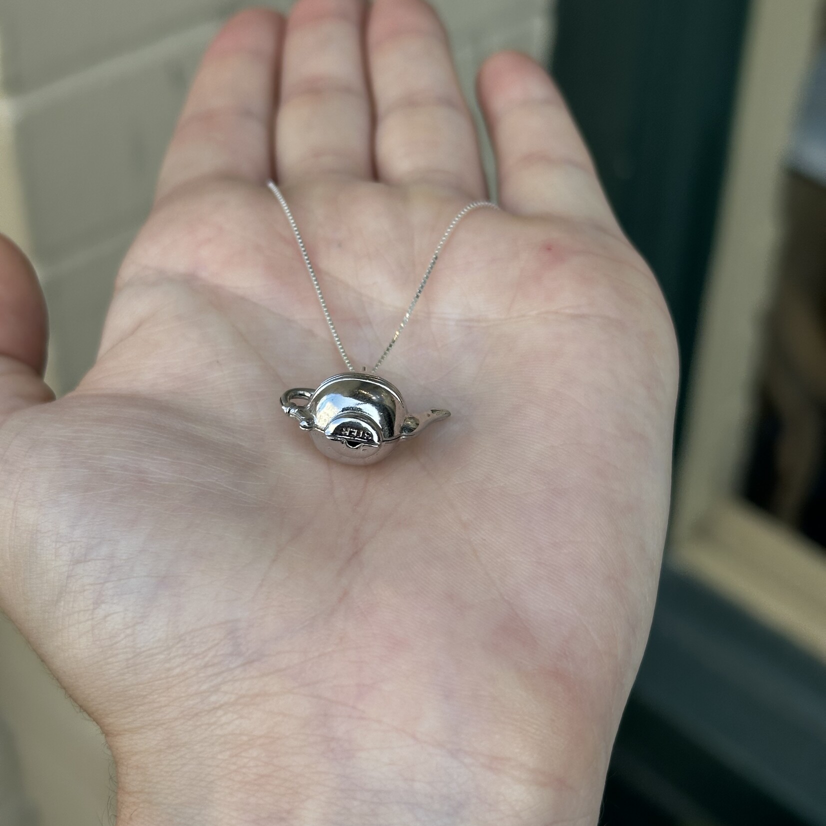 Teapot Charm | Sterling Silver | Estate
