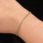 Rope Bracelet | 14K Gold| Estate