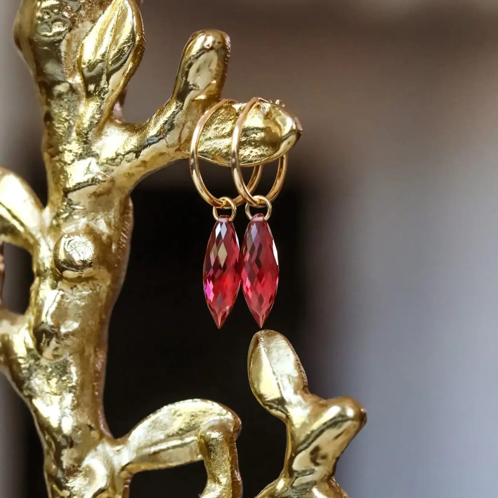The Strangest Passion Hoop Earrings