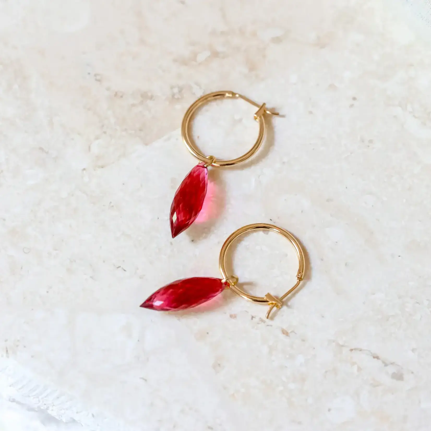 The Strangest Passion Hoop Earrings