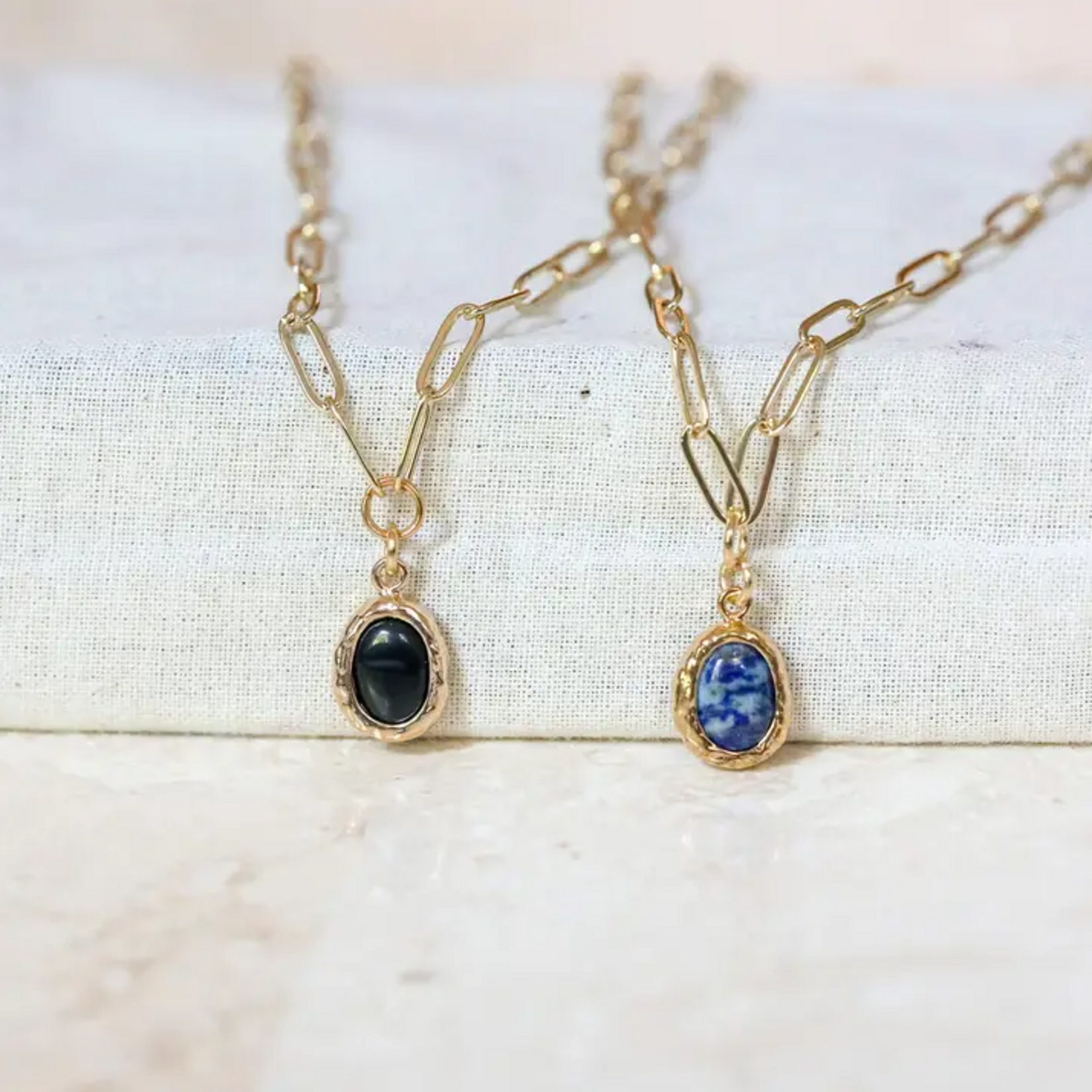 Heart of Stone Necklace · Gold