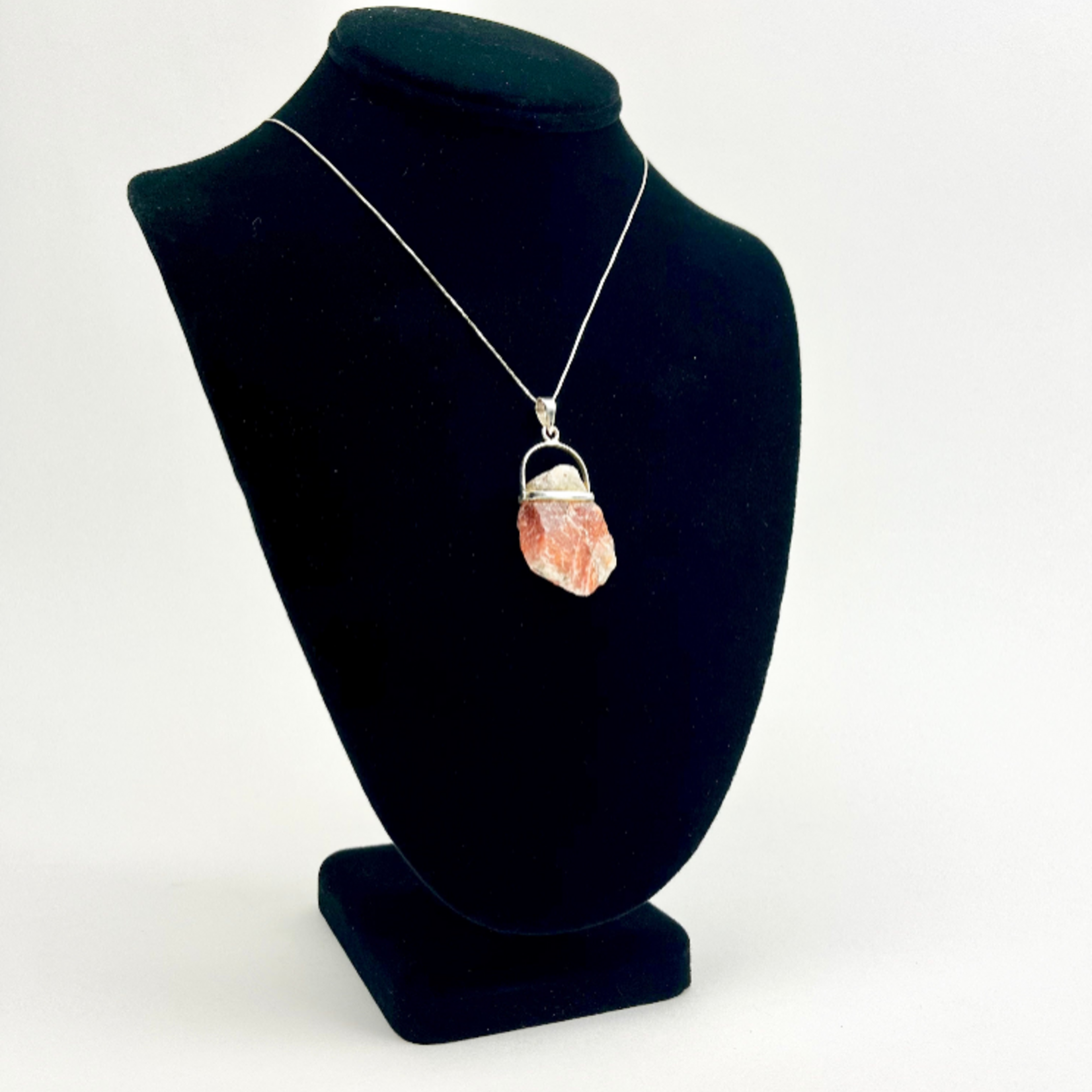 Sunstone Sterling Silver Pendant