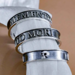Memento Mori Ring · Sterling Silver · 9