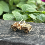 Articulated Jeep Charm | 14K Yellow Gold | Estate