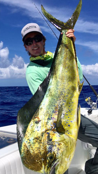 Storms bring Mahi Mahi!