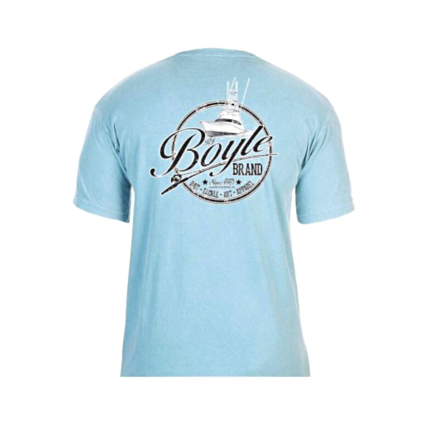 Boyle Brand - Light Blue Cotton Short Sleeve