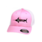 Pink with White Mesh Back - Flexfit Hat