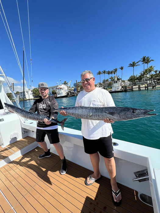 Wahoo is Still the Top Catch Near Shore!