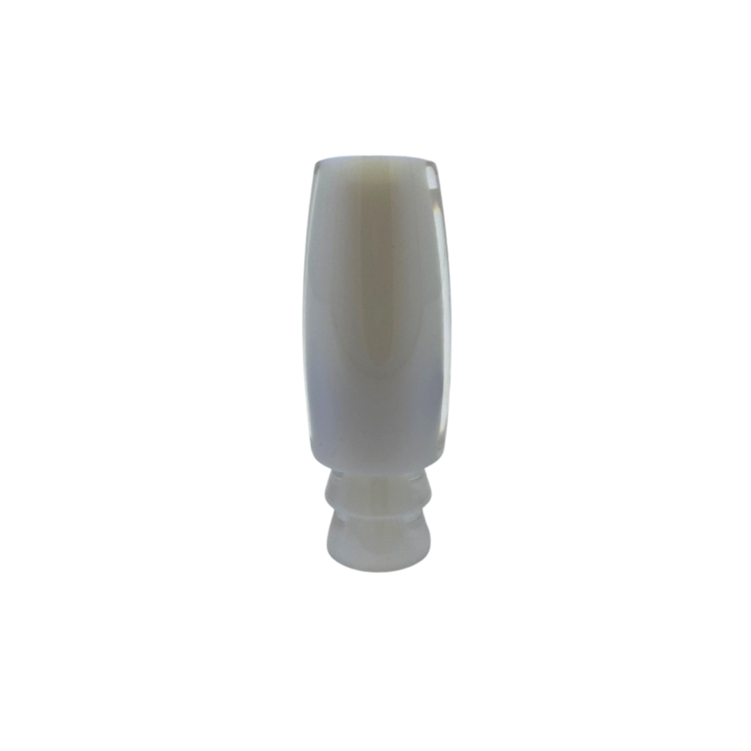 Andy Moyes Medium Plunger - White Top with White Abalone