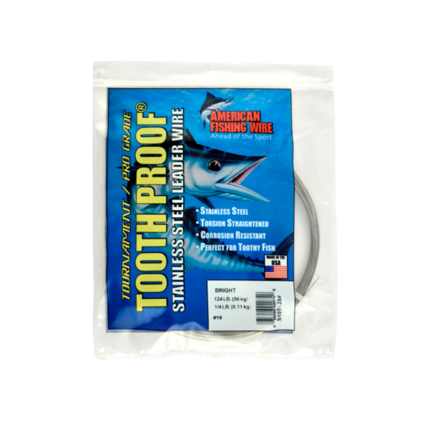 AFW Tooth Proof Stainless Steel Leader Wire