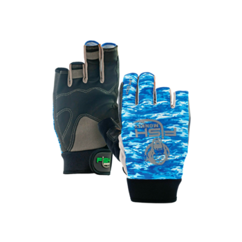 Fish Monkey “The Crusher” Half Finger Jigging Gloves