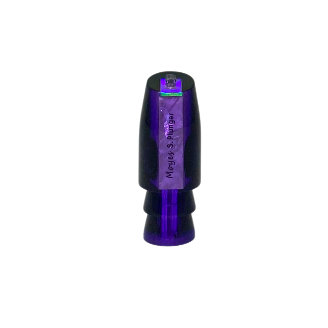 Andy Moyes Small Plunger - Black Top with Purple Tint