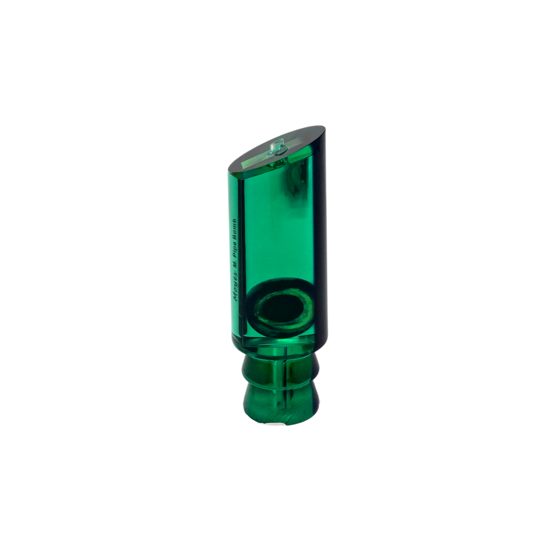 Andy Moyes Medium Pipe Bomb - Black Top with Mirror and Green Tint