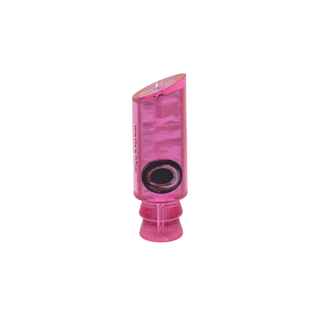 Andy Moyes Moyes Medium Pipe Bomb - Pink Tint and Pearl Shell