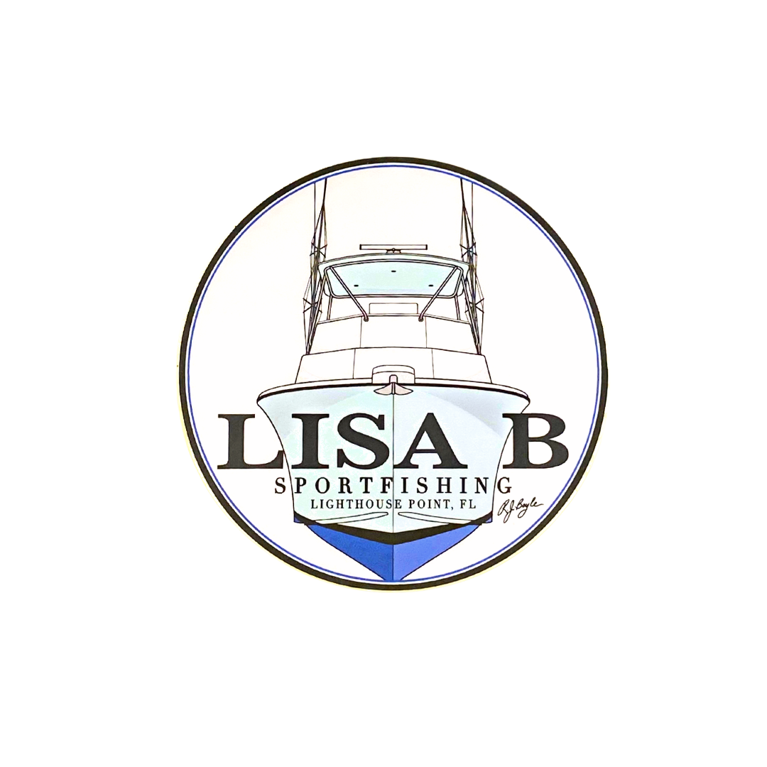 Lisa B Sportfishing Sticker - RJ Boyle