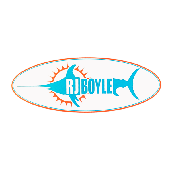 RJ Boyle Miami Dolphin Sticker