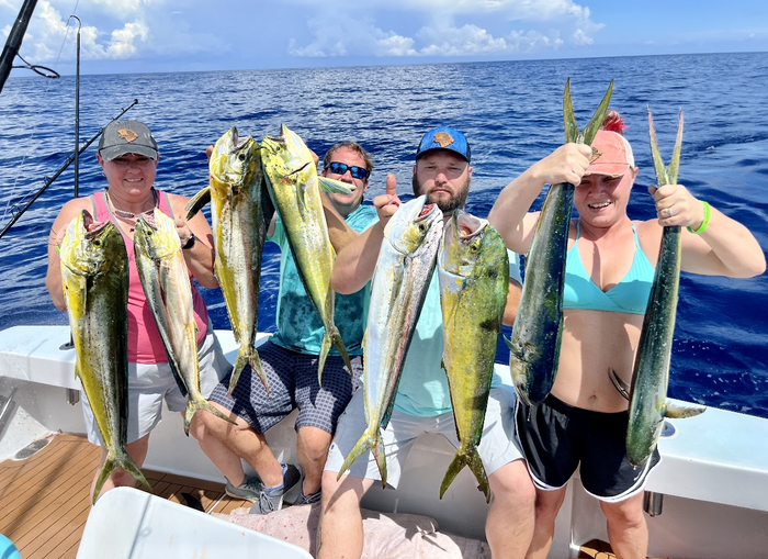 Head offshore for mahi-mahi this weekend!