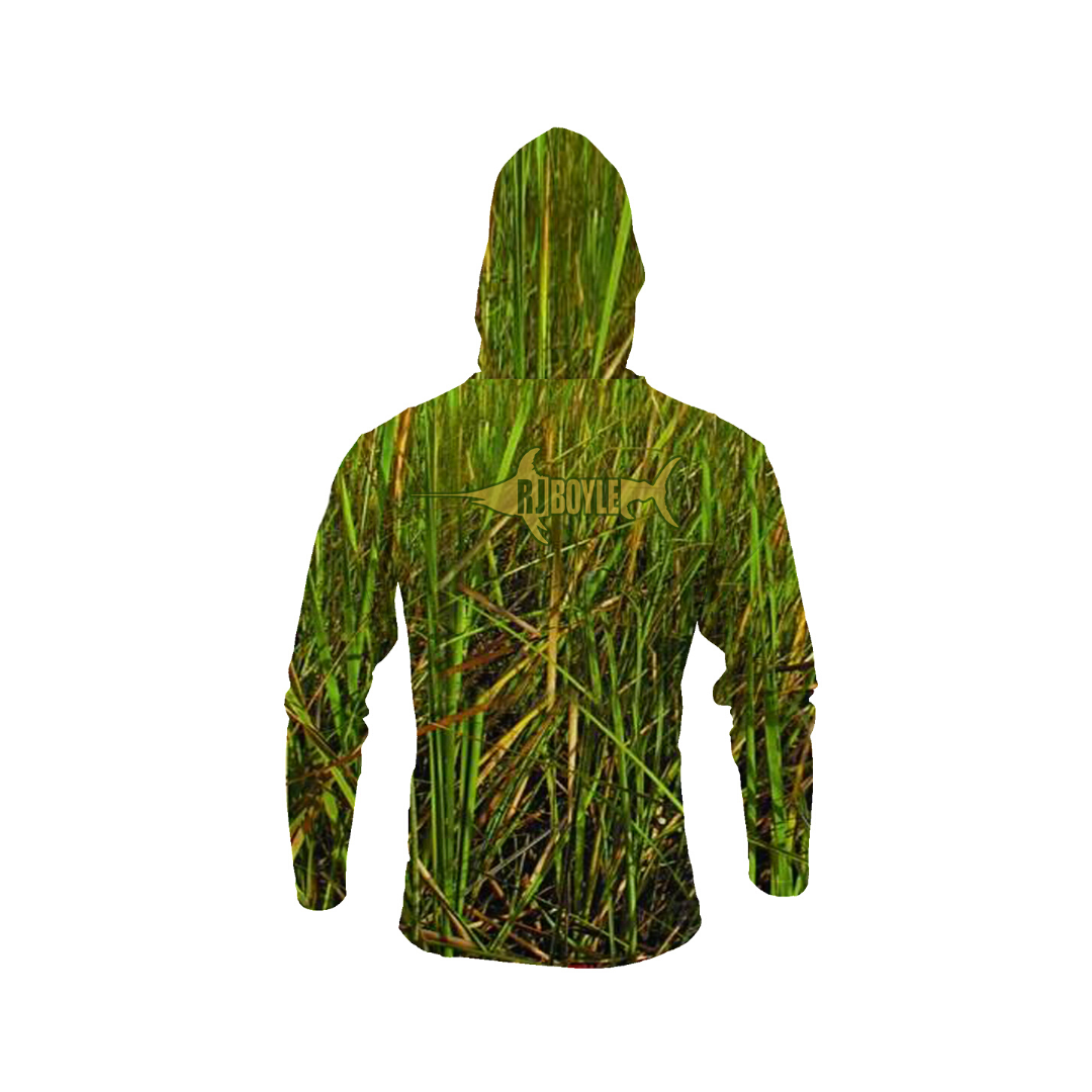 Green Sawgrass Camo Hoodie RJ Boyle