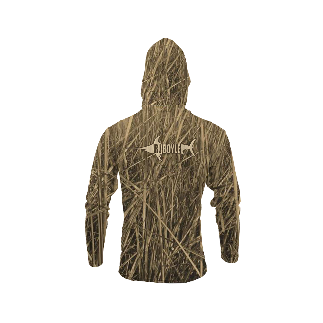 Brown Sawgrass Camo Hoodie RJ Boyle