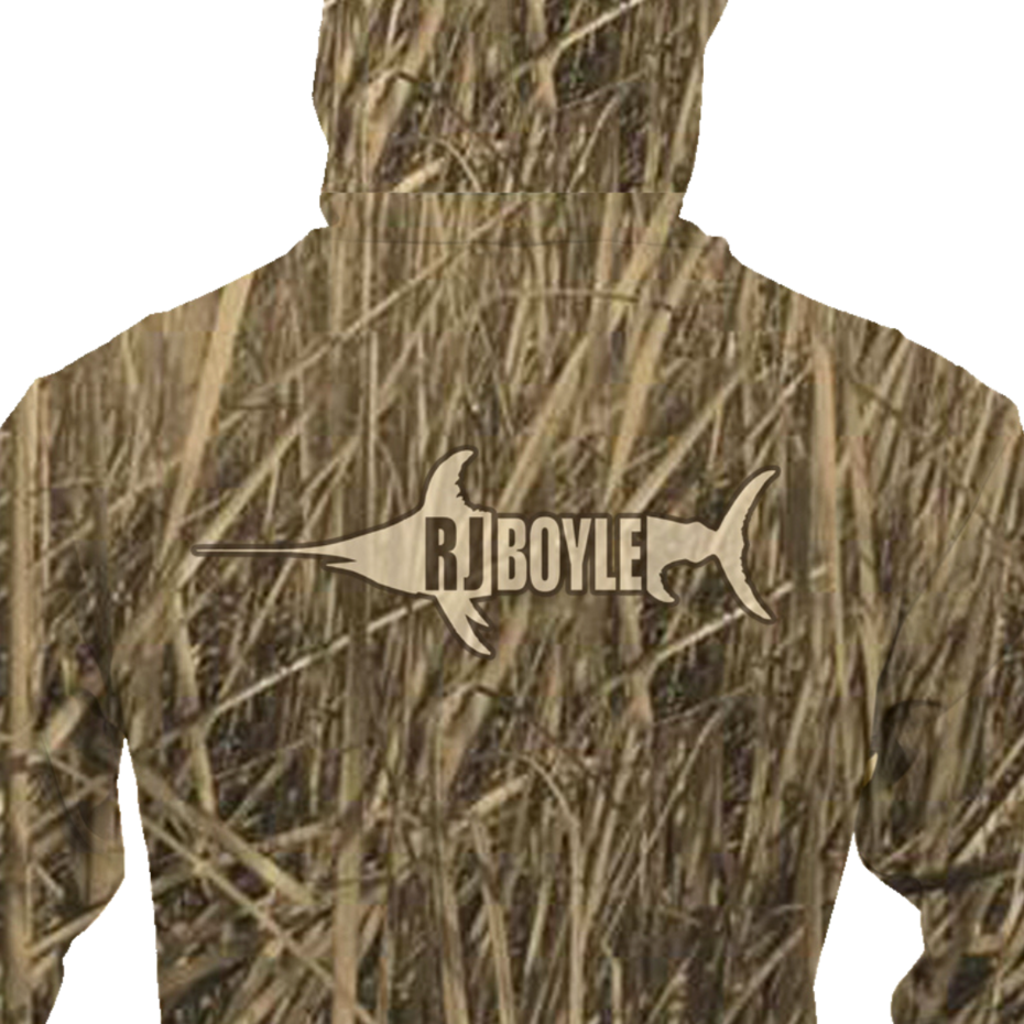 Brown Sawgrass Camo Hoodie RJ Boyle