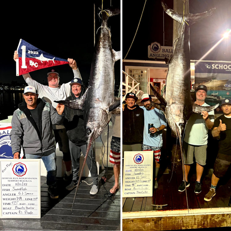 From Florida to California the Swordfish Bite is On! RJ Boyle