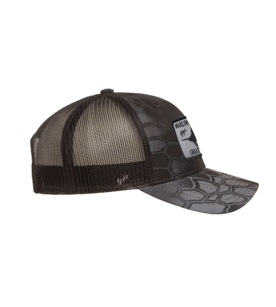Black Kryptek Mesh Snapback Make Swordfing Great Again Hat RJ Boyle