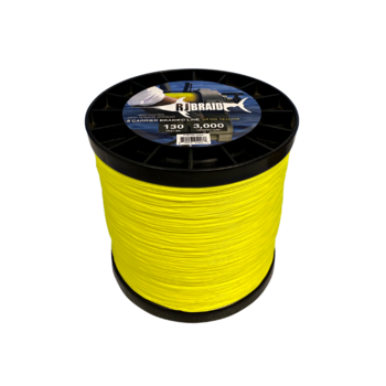 Momoi Hi-Catch Nylon Monofilament Line- 80 Lb., Yellow, 1500 Yards